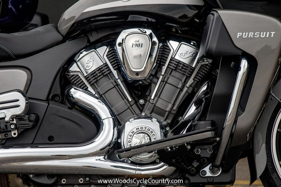 2024 Indian Motorcycle® Pursuit® Limited Titanium/Black Metallic