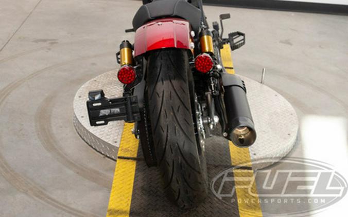 2025 Indian 101 Scout Sunset Red Metallic With Graphics