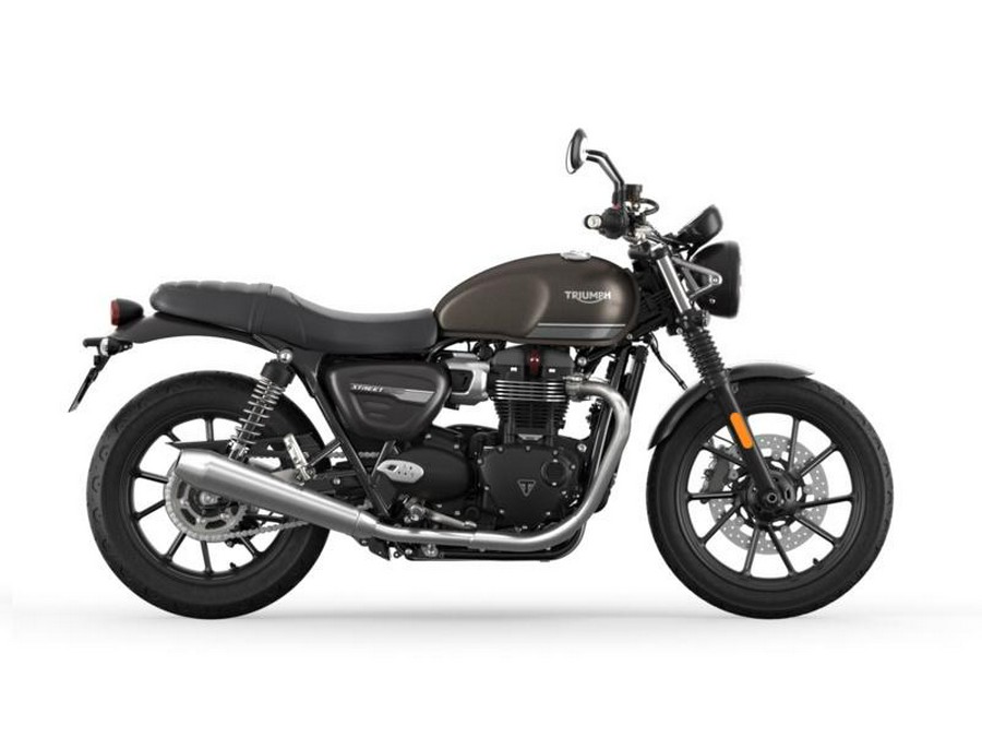 2021 Triumph Street Twin Matte Ironstone