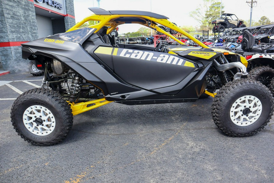 2024 Can-Am® Maverick R X RS Carbon Black & Neo Yellow