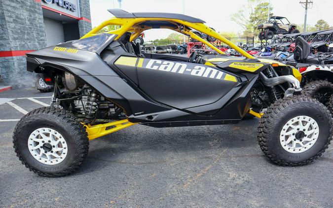 2024 Can-Am® Maverick R X RS Carbon Black & Neo Yellow