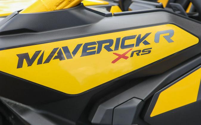 2024 Can-Am® Maverick R X RS Carbon Black & Neo Yellow