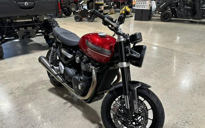 2023 Triumph Speed Twin 1200 Red Hopper