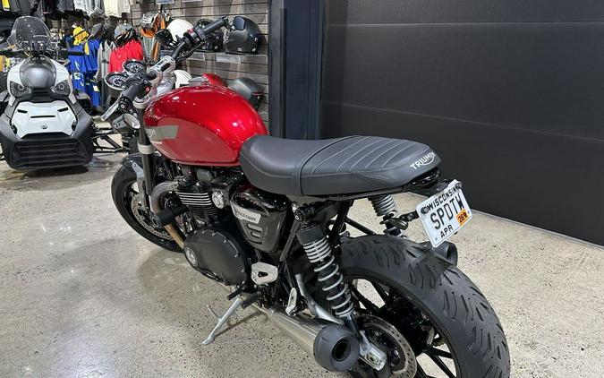 2023 Triumph Speed Twin 1200 Red Hopper