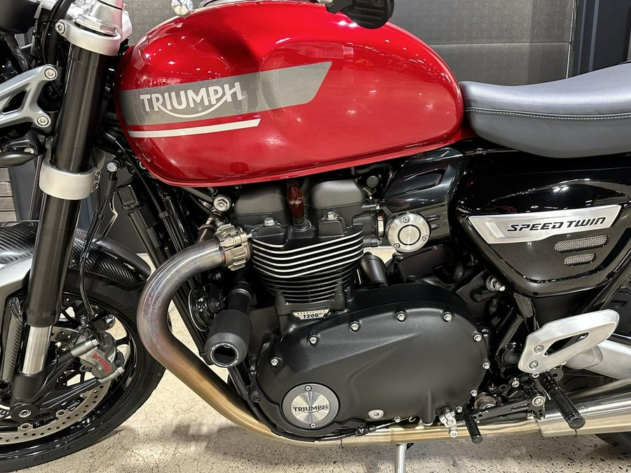 2023 Triumph Speed Twin 1200 Red Hopper