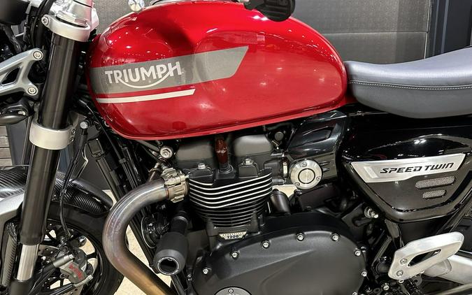 2023 Triumph Speed Twin 1200 Red Hopper