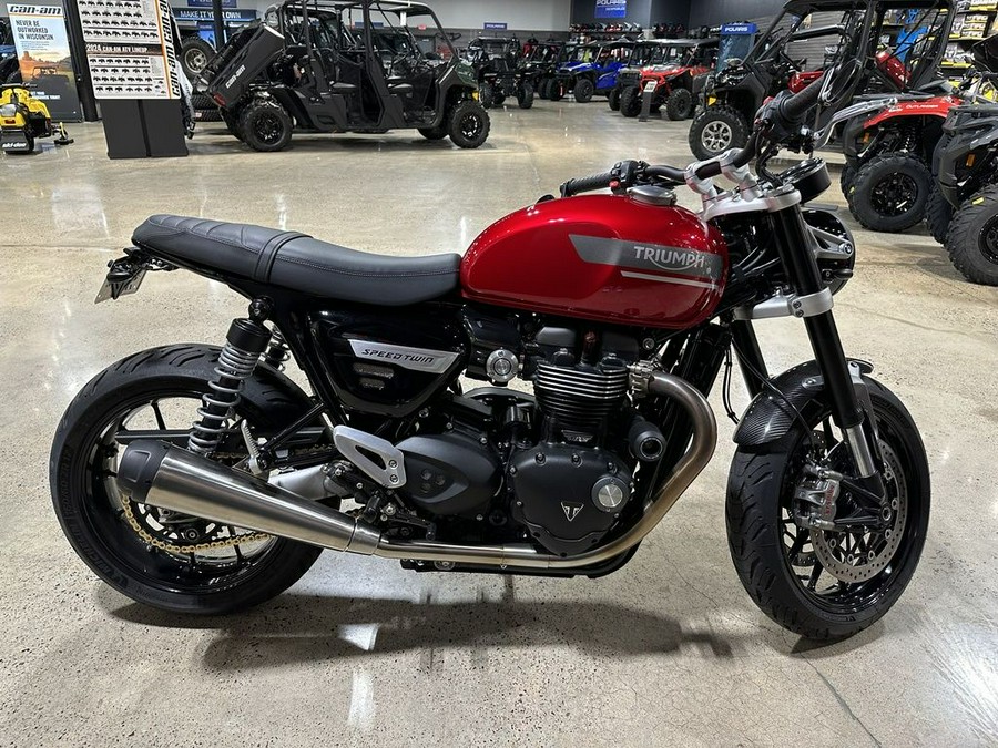 2023 Triumph Speed Twin 1200 Red Hopper