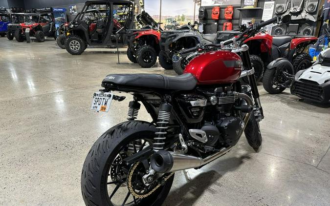 2023 Triumph Speed Twin 1200 Red Hopper