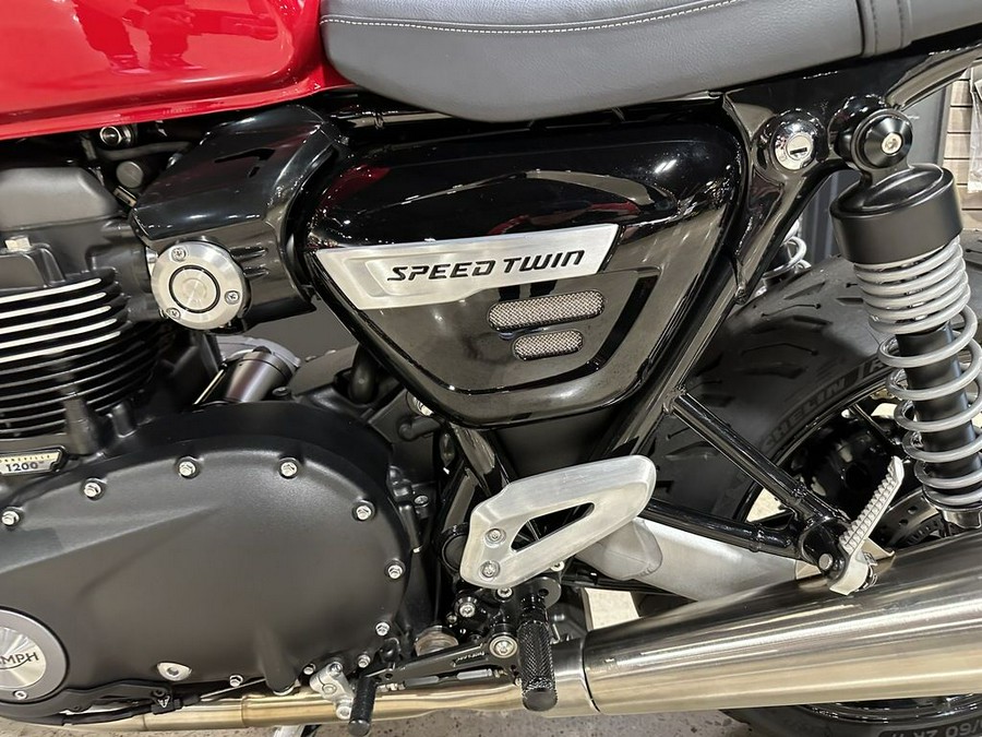 2023 Triumph Speed Twin 1200 Red Hopper