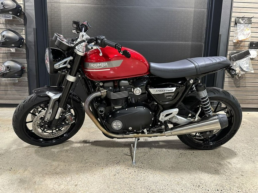 2023 Triumph Speed Twin 1200 Red Hopper