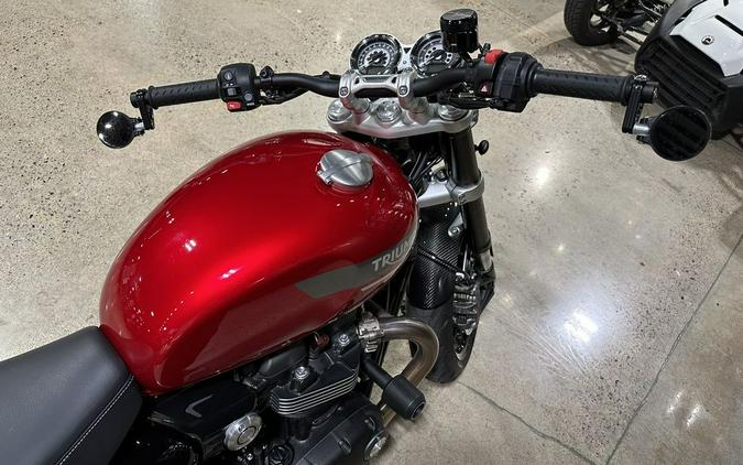 2023 Triumph Speed Twin 1200 Red Hopper