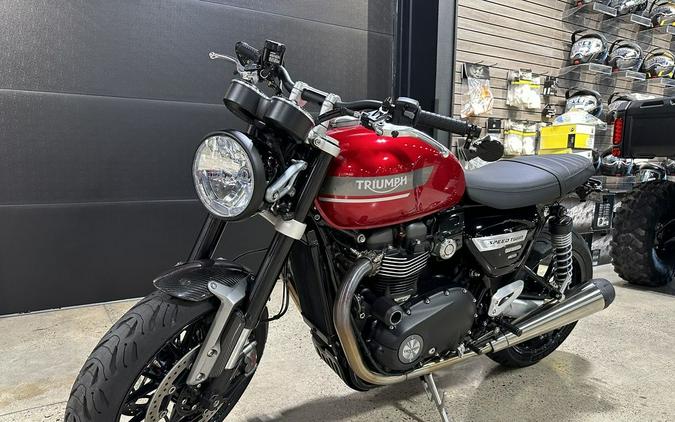 2023 Triumph Speed Twin 1200 Red Hopper