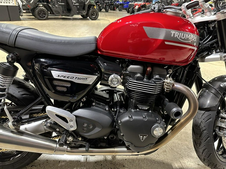 2023 Triumph Speed Twin 1200 Red Hopper