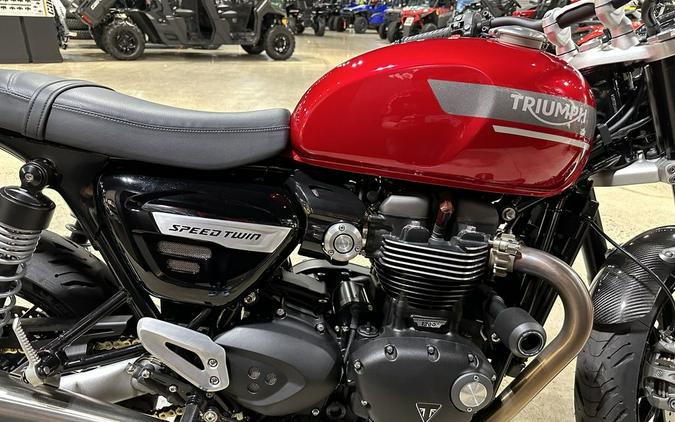 2023 Triumph Speed Twin 1200 Red Hopper