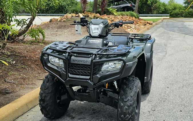 2024 Honda Fourtrax Foreman Rubicon 4X4 EPS Black Forest Gree