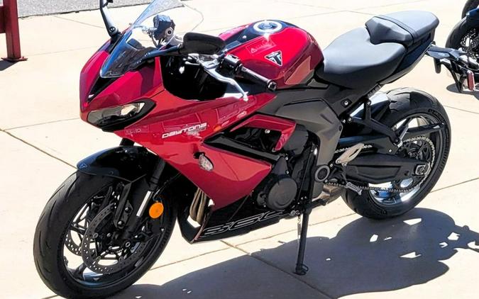 2025 Triumph Daytona 660 Carnival Red/Sapphire Black