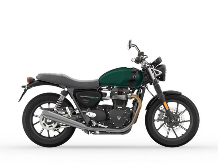 2024 Triumph Speed Twin 900 Competition Green/Phantom Black