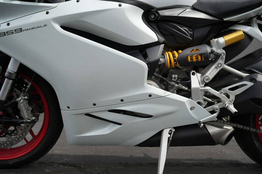 2018 Ducati 959 Panigale White