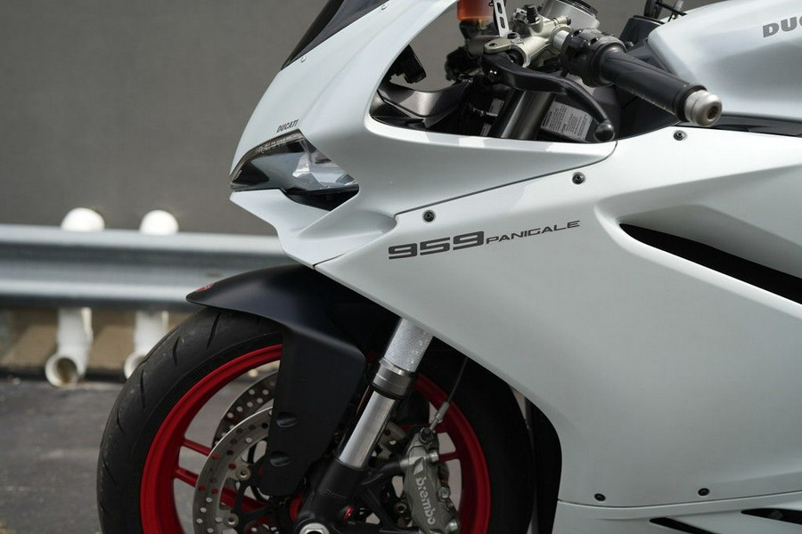 2018 Ducati 959 Panigale White