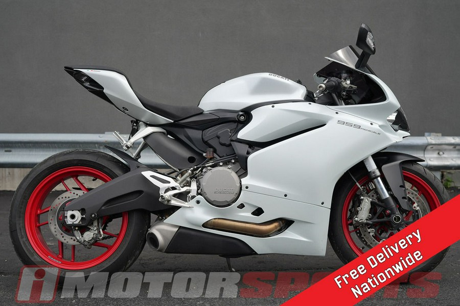 2018 Ducati 959 Panigale White