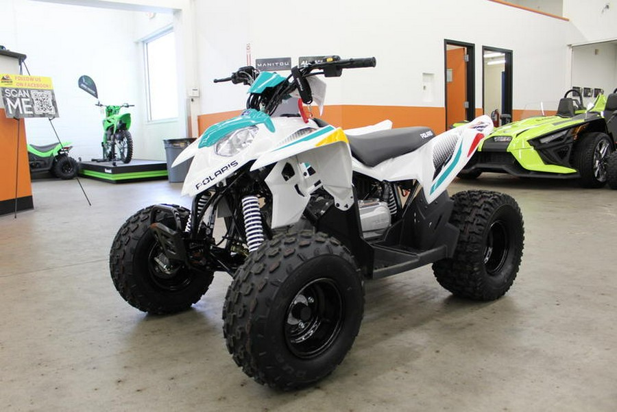 2024 Polaris® OUTLAW 110 EFI - WHITE / GREEN