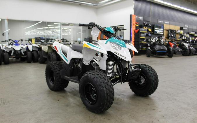 2024 Polaris® OUTLAW 110 EFI - WHITE / GREEN