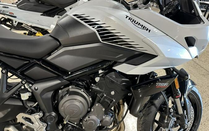 2024 Triumph Tiger Sport 660 Snowdonia White/Jet Black