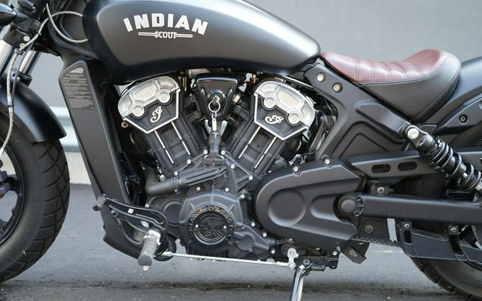 2018 Indian Motorcycle Scout Bobber ABS Thunder Black Smoke