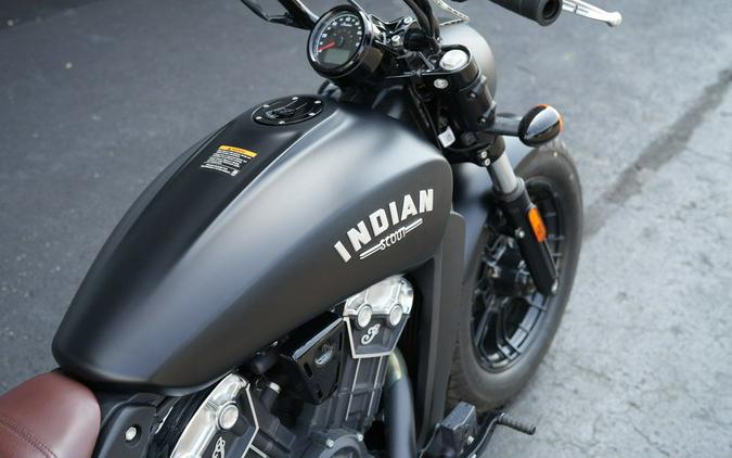 2018 Indian Motorcycle Scout Bobber ABS Thunder Black Smoke