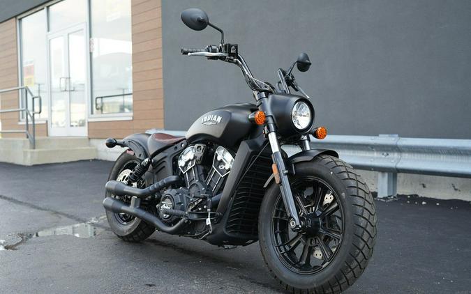 2018 Indian Motorcycle Scout Bobber ABS Thunder Black Smoke
