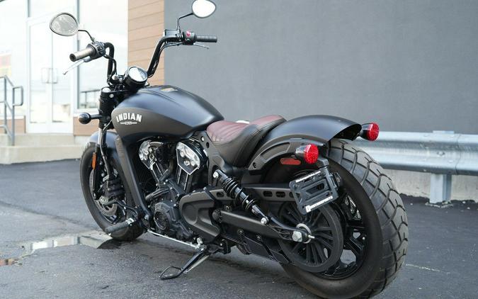 2018 Indian Motorcycle Scout Bobber ABS Thunder Black Smoke