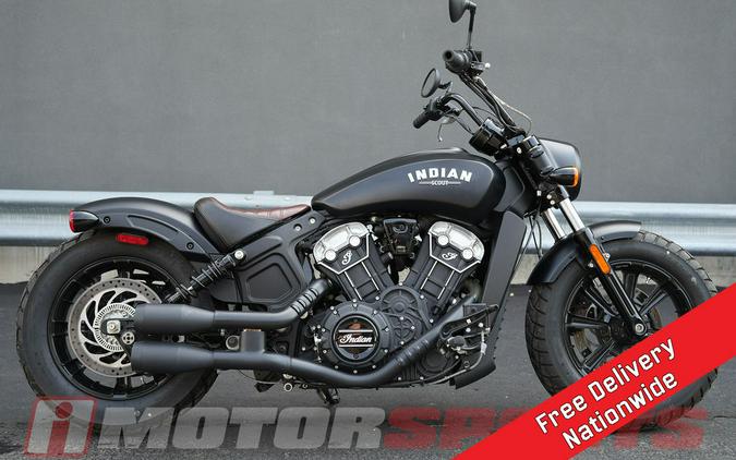2018 Indian Motorcycle Scout Bobber ABS Thunder Black Smoke