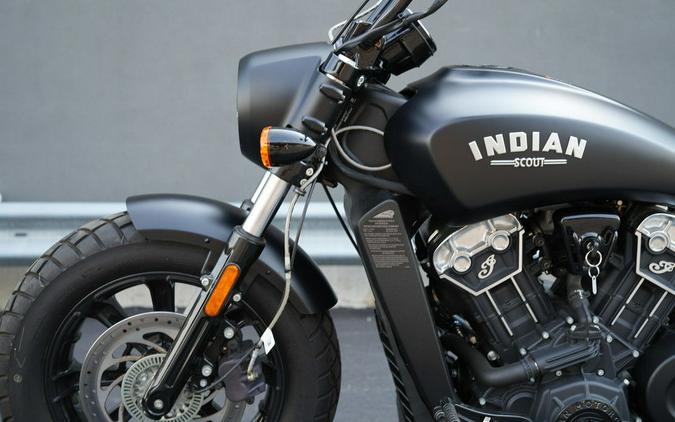 2018 Indian Motorcycle Scout Bobber ABS Thunder Black Smoke