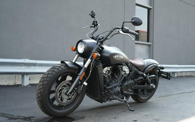 2018 Indian Motorcycle Scout Bobber ABS Thunder Black Smoke