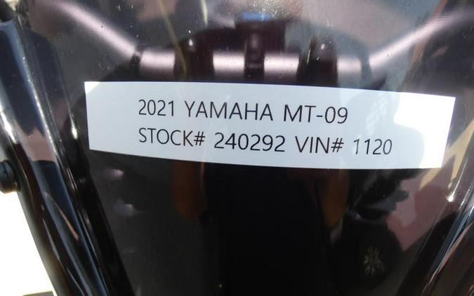 2021 Yamaha MT-09