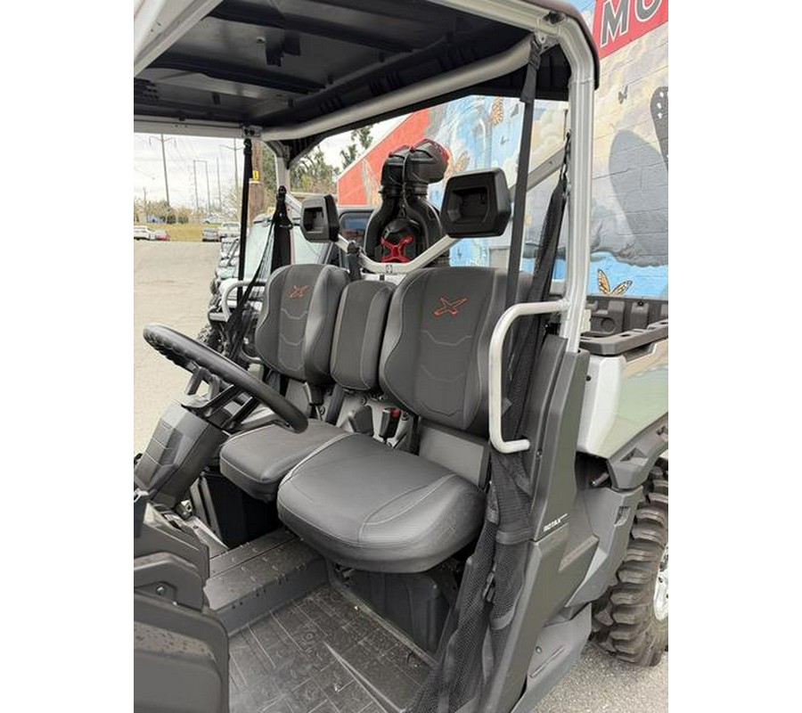 2025 Can-Am® Defender X mr HD10 Hyper Silver & Legion Red