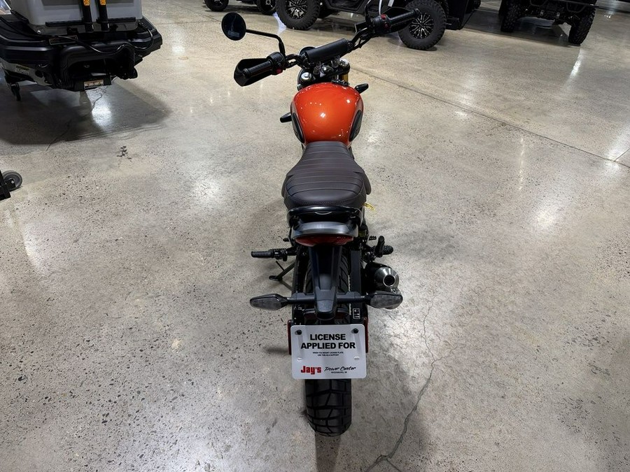 2026 Triumph Scrambler 400 X Baja Orange/Aluminium