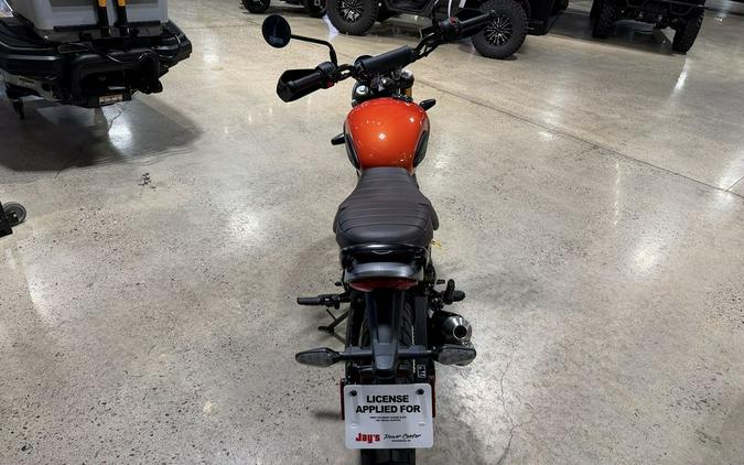 2026 Triumph Scrambler 400 X Baja Orange/Aluminium