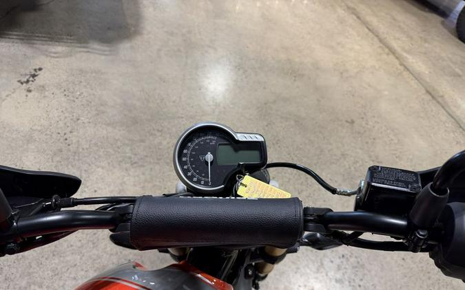 2026 Triumph Scrambler 400 X Baja Orange/Aluminium