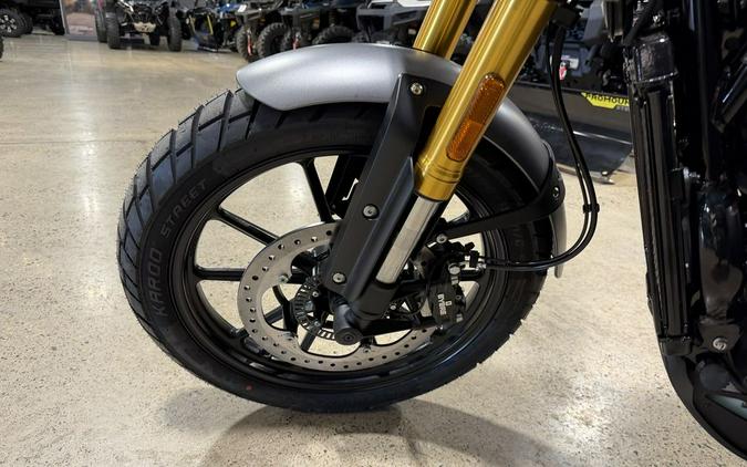 2026 Triumph Scrambler 400 X Baja Orange/Aluminium