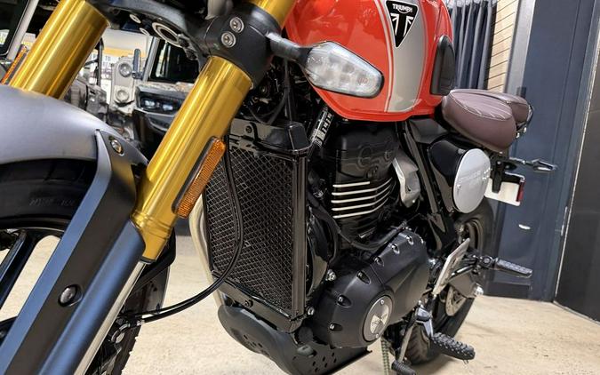 2026 Triumph Scrambler 400 X Baja Orange/Aluminium