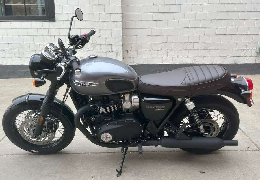 2024 Triumph Bonneville T120 Black Graphite/Matt Graphite