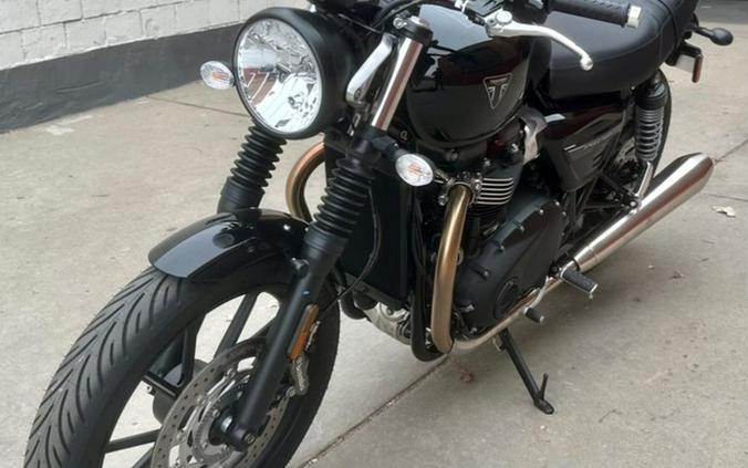 2024 Triumph Speed Twin 900 Jet Black