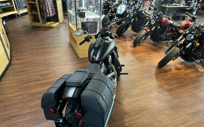 2025 Indian Motorcycle® Super Scout® Black Smoke with Graphics