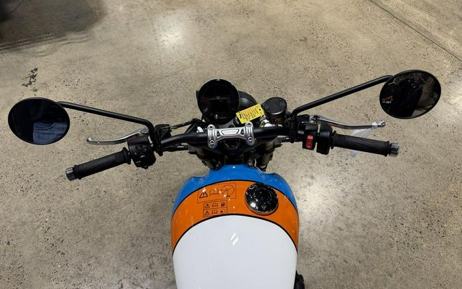 2026 Triumph Speed Twin 900 Pure White/Maui Blue/Tangerine Orange