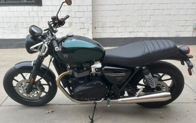 2024 Triumph Speed Twin 900 Competition Green/Phantom Black