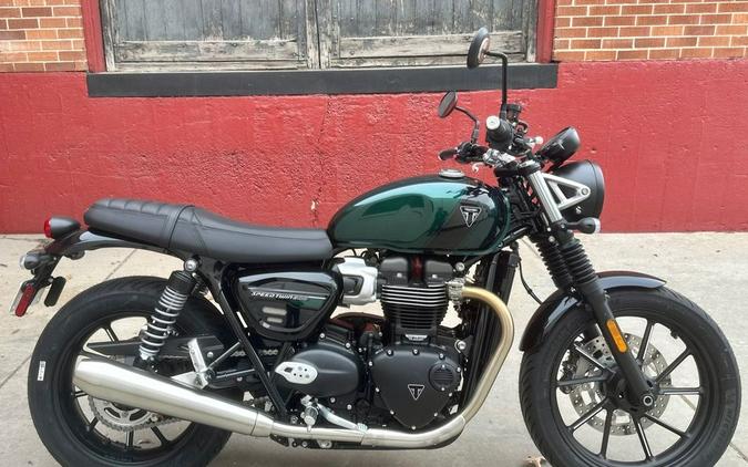 2024 Triumph Speed Twin 900 Competition Green/Phantom Black