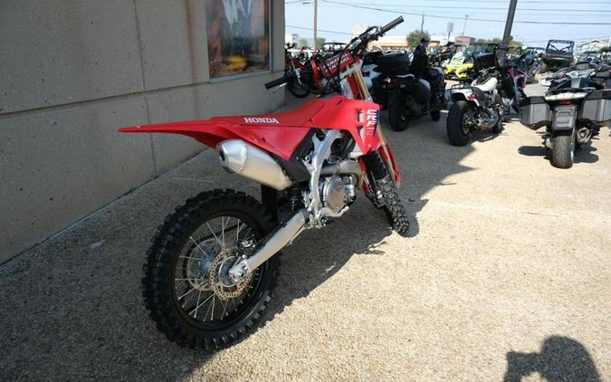 New 2025 HONDA CRF450RS RED