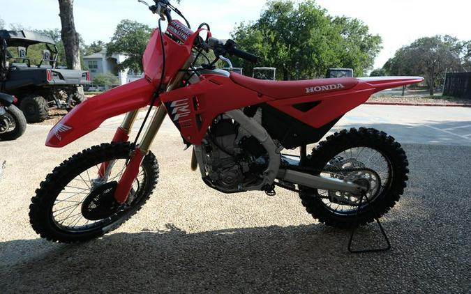 New 2025 HONDA CRF450RS RED