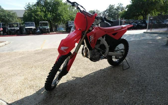 New 2025 HONDA CRF450RS RED